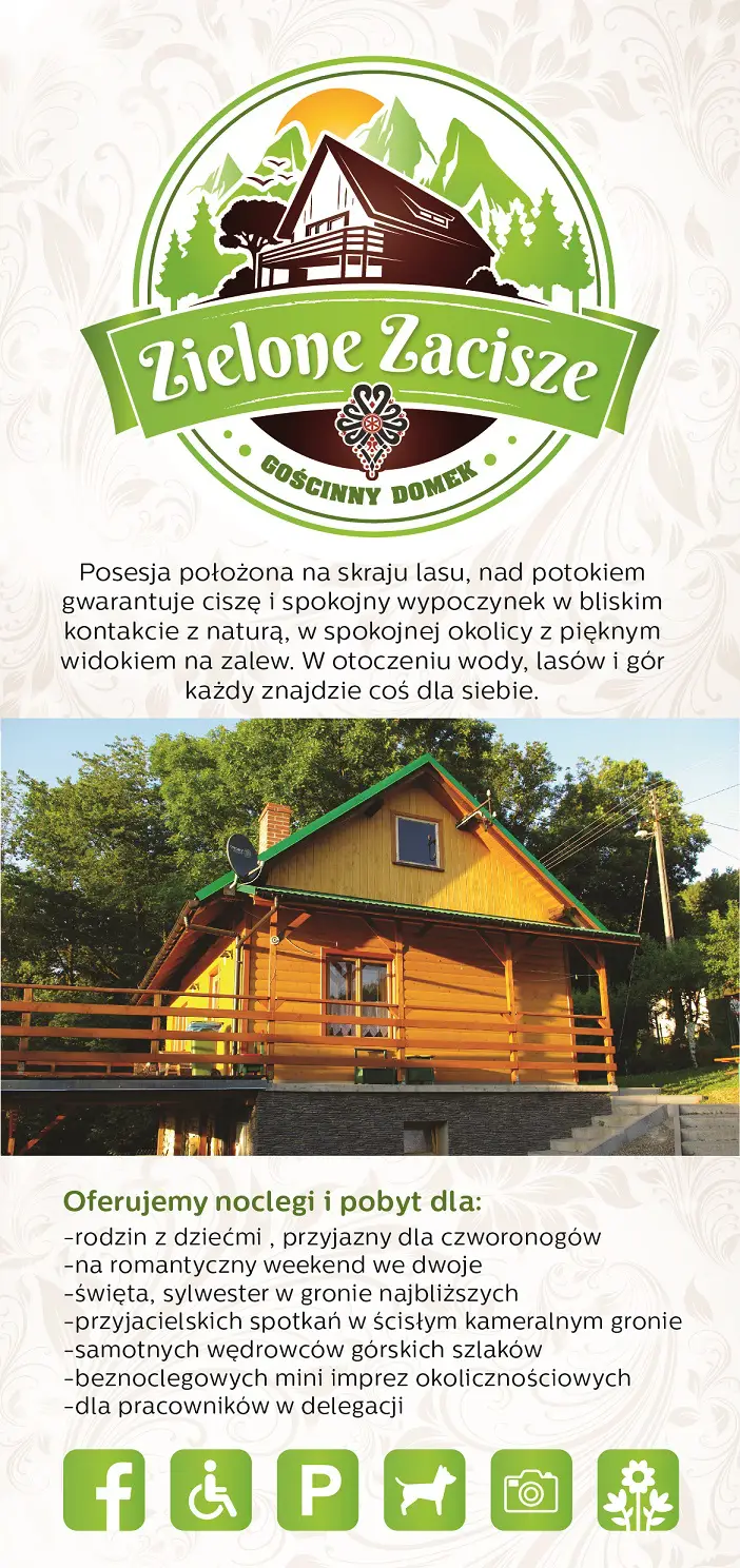 "zielone zacisze - goscinny domek"