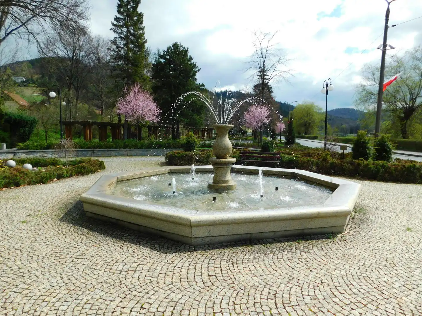 Park Zdrojowy w Piwnicznej Zdrój