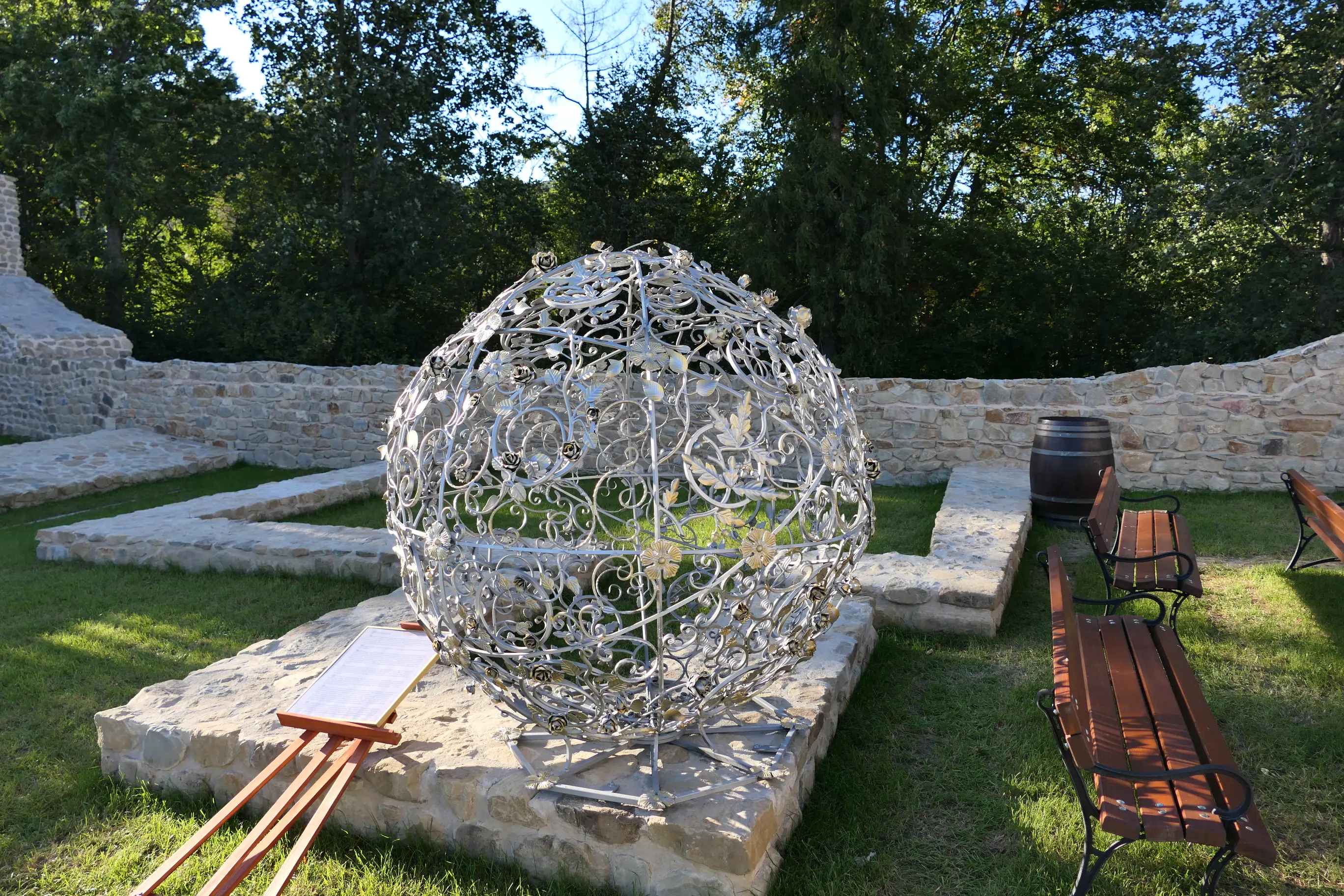 Ruiny zamku w Muszynie