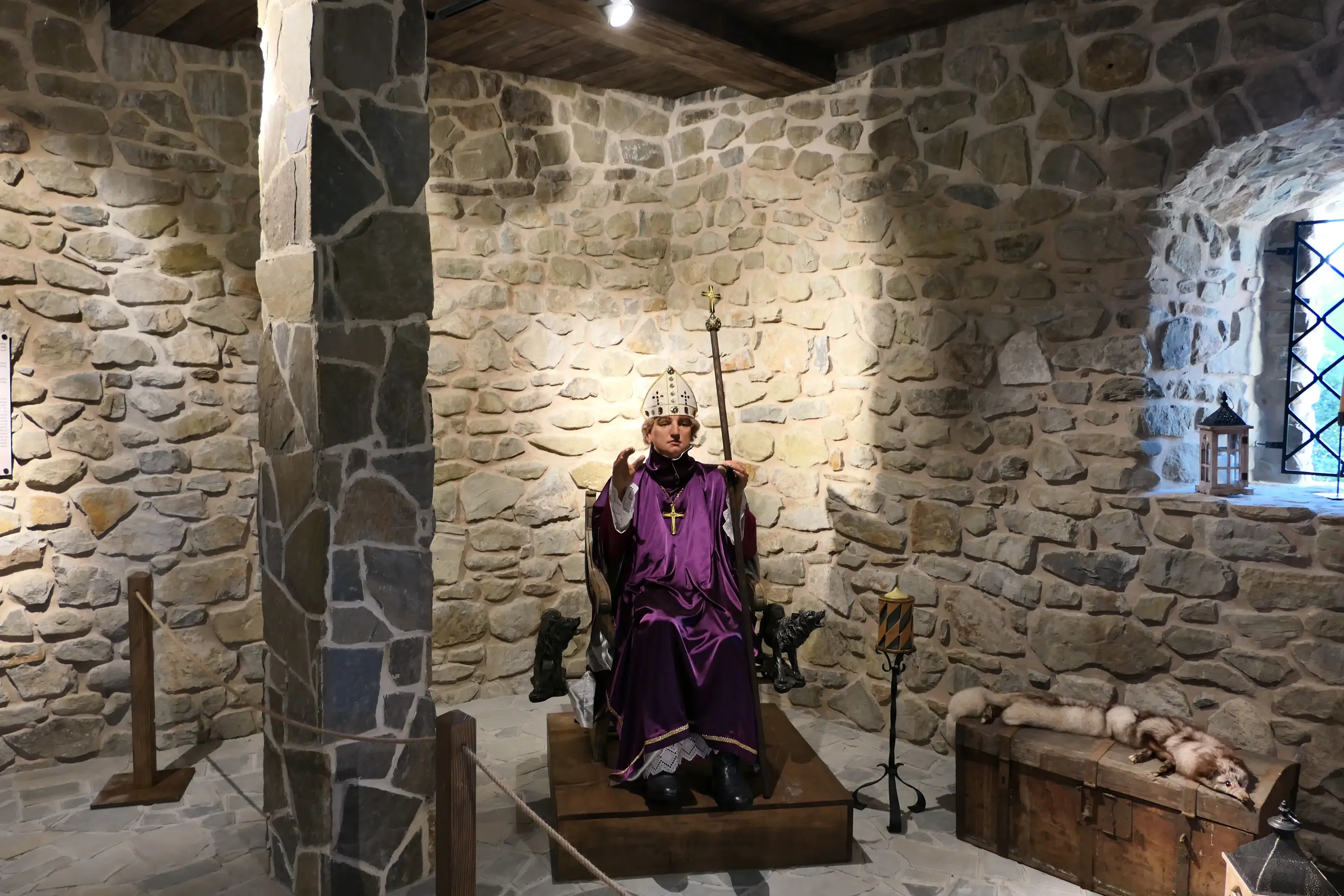 Ruiny zamku w Muszynie