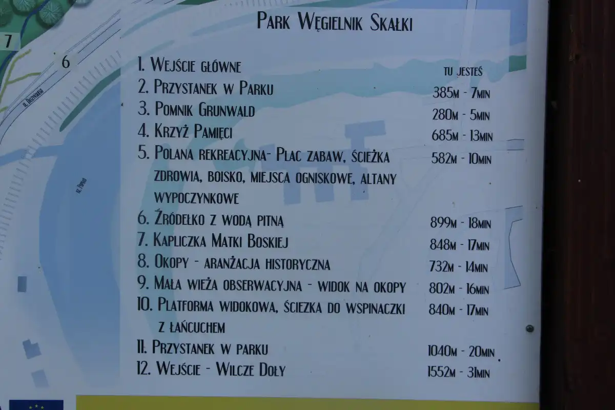 Park Węgielnik-Skałki w Piwnicznej-Zdrój