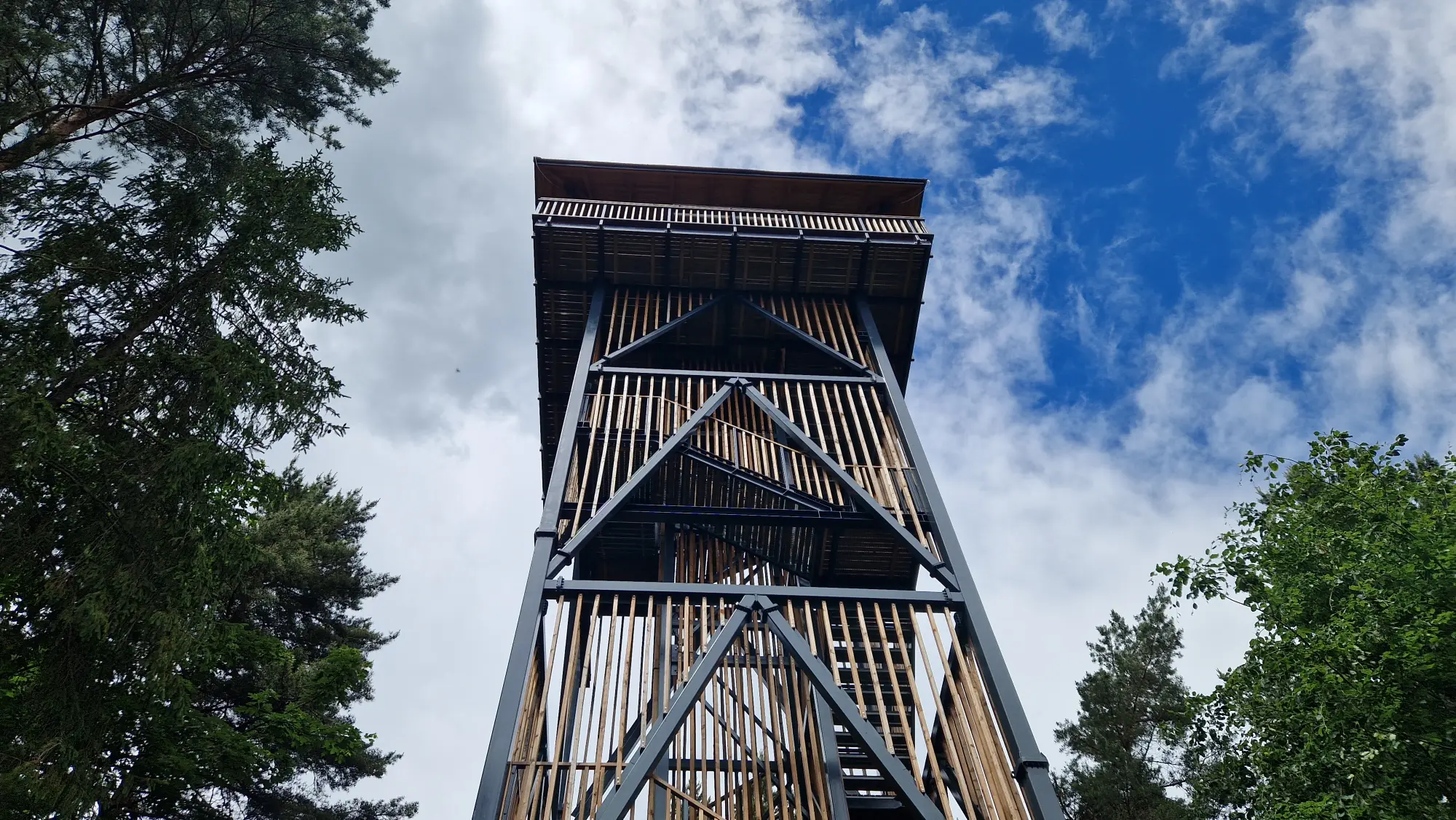 Góra Skiełek w Łukowicy - nowa wieża widokowa z zapierającymi dech w piersiach panoramami!