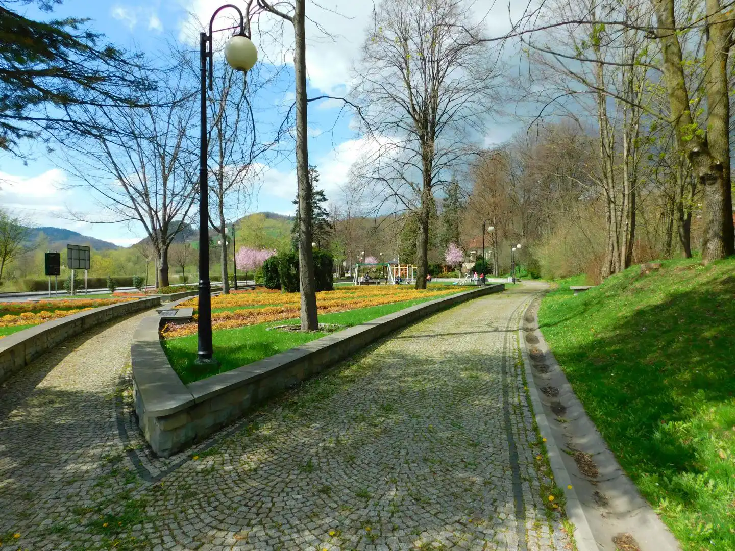 Park Zdrojowy w Piwnicznej Zdrój