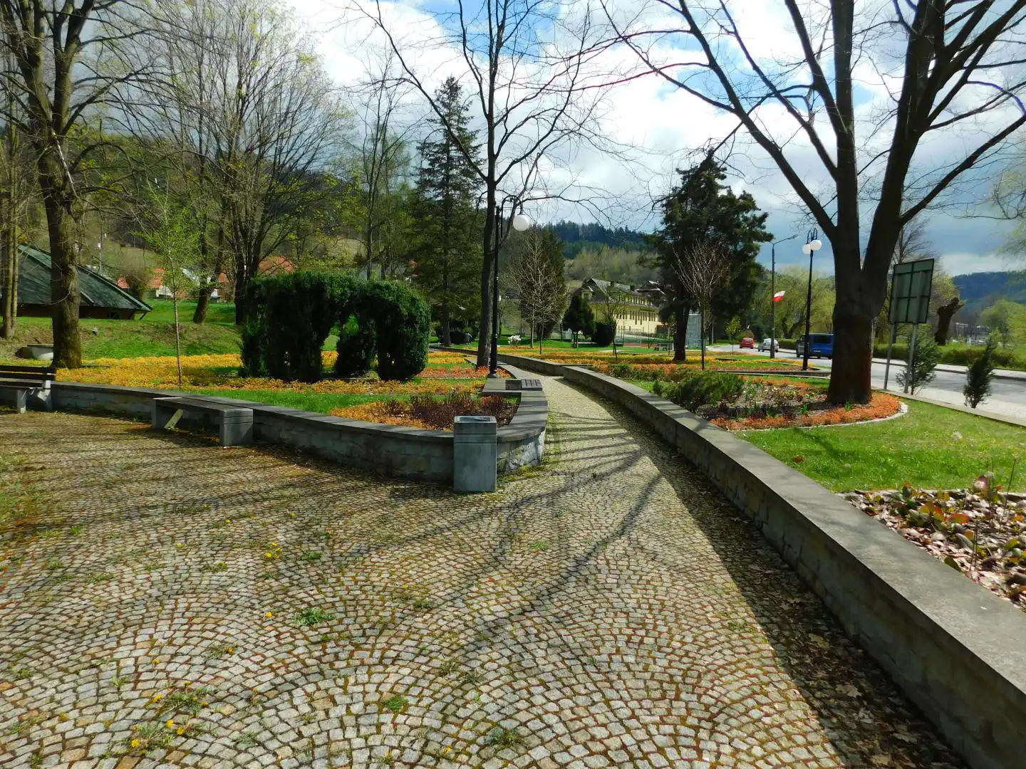 Park Zdrojowy w Piwnicznej Zdrój