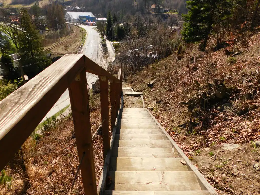 Park Węgielnik-Skałki w Piwnicznej-Zdrój