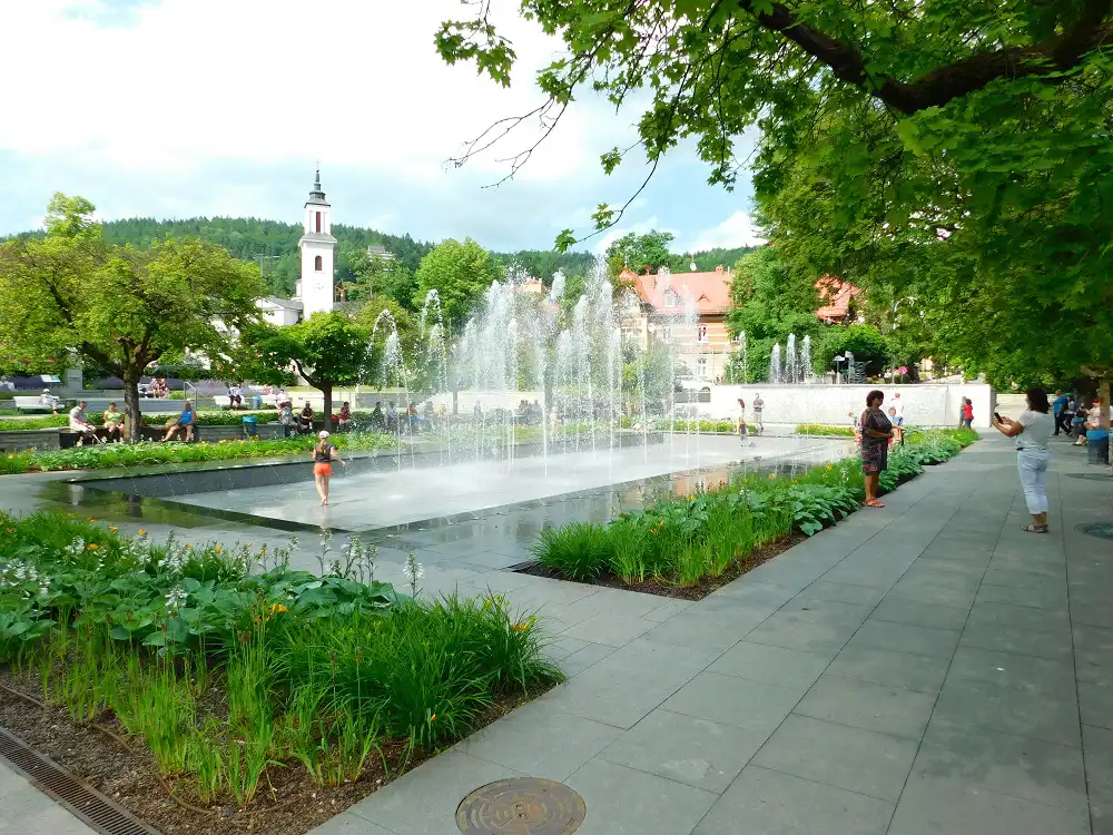 Park Mieczysława Dukieta w Krynicy-Zdroju