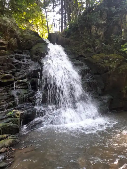 Wodospad Wielki w Obidzy