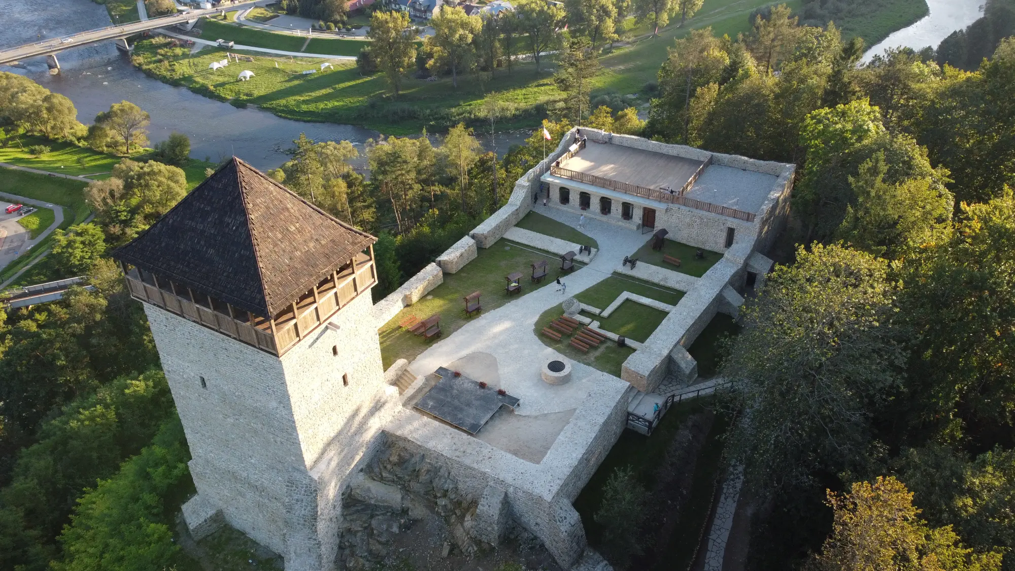 Ruiny zamku w Muszynie