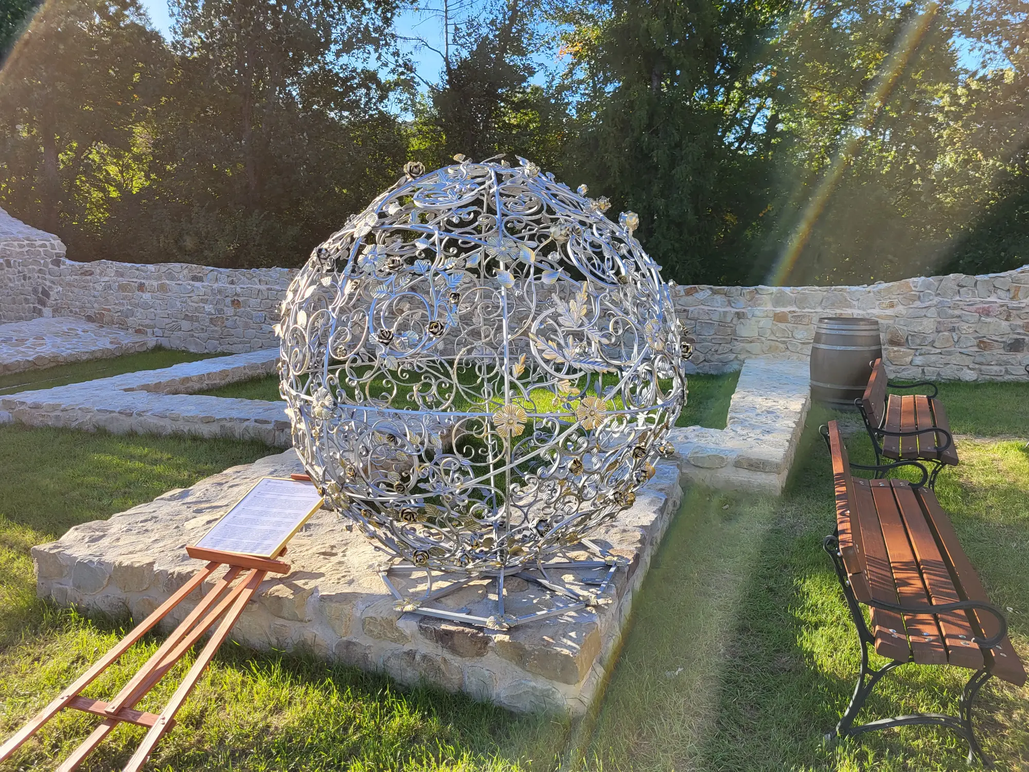 Ruiny zamku w Muszynie