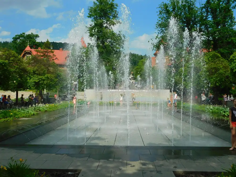 Park Mieczysława Dukieta w Krynicy-Zdroju