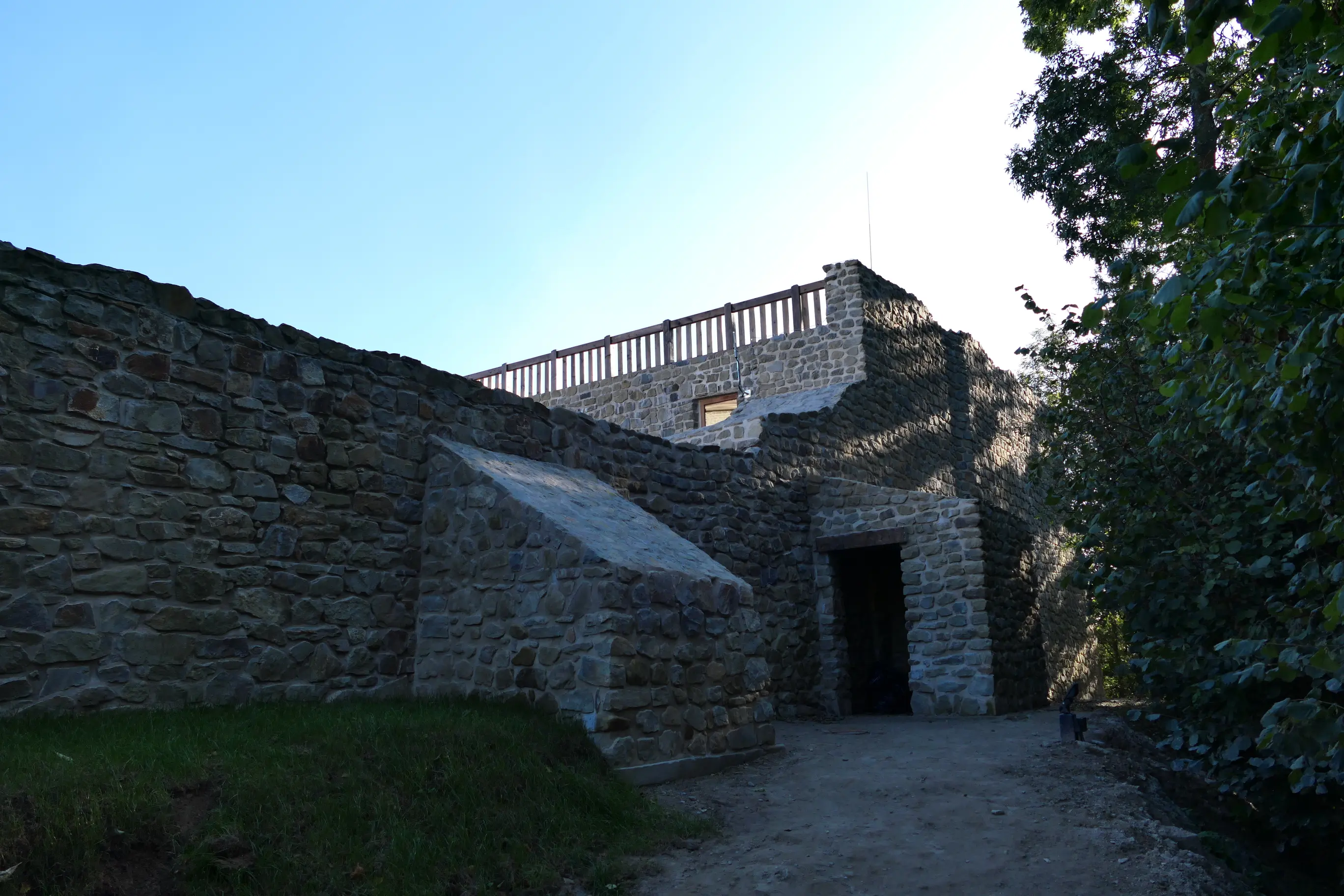 Ruiny zamku w Muszynie